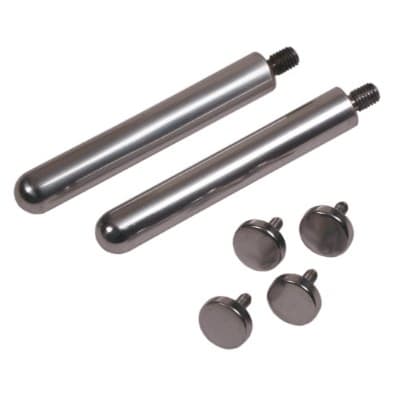 Silver Hardware for Floating Plaques Include 4 Threaded Studs & 2 Pins