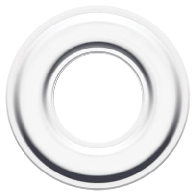 Hiker #2 White Brass Self-Piercing Grommet with Flat Washer (500 pieces)