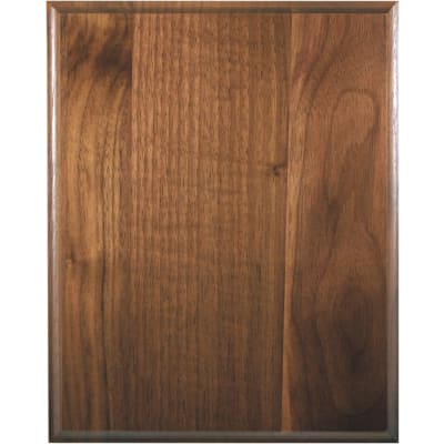 7" x 9" Cove Edge Genuine Walnut Plaque