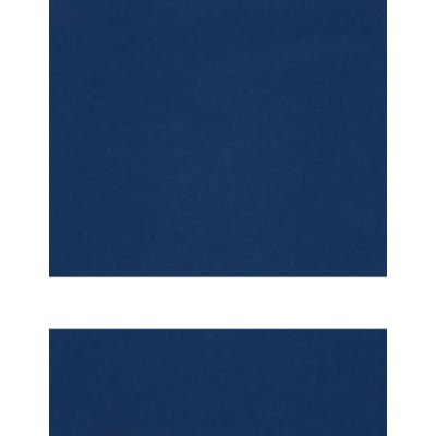 24" x 24" x 1/16" Clear Matte/Navy Duets Reverse Laser XT Plastic