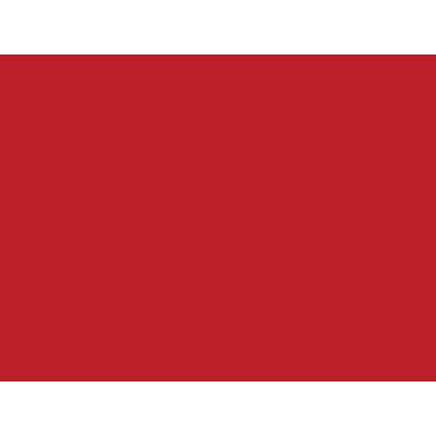24" x 49" x 1/32" Value Red Duest ADA Applique Plastic with Orafol Adhesive