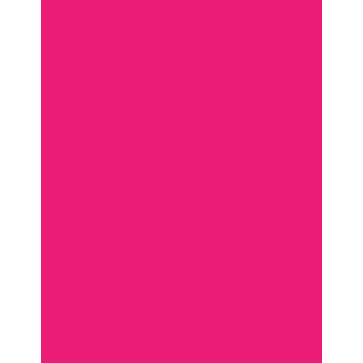 24" x 24" x 1/16" Pink Duets ADA Substrate Plastic