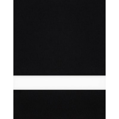24" x 24" x .020" Black/White Duets Flexible Contours Plastic