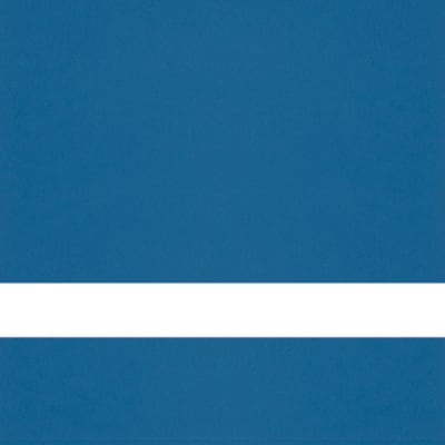24" x 24" x 1/16" Blue/White Duets Dura-Guard Laser XT Plastic Sheet Stock