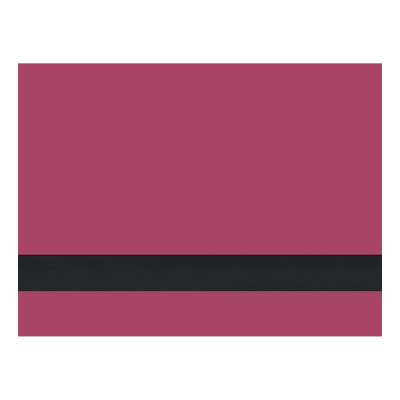 24" x 24" x 1/16" Pink/Black Matte Duets Laser XT Plastic