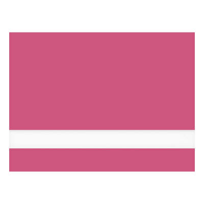 24" x 49" x 1/16" Pink/White Matte Duets Laser XT Plastic