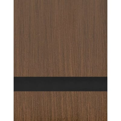 24" x 24" x 1/16" Deep Bronze/Black Duets Laser Indoor Plastic