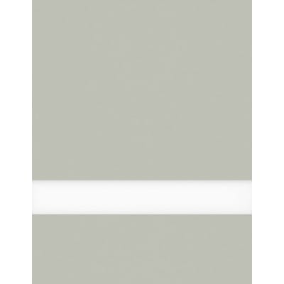12" x 24" x 1/16" Cool Grey/White Matte Duets Rotary Indoor Plastic