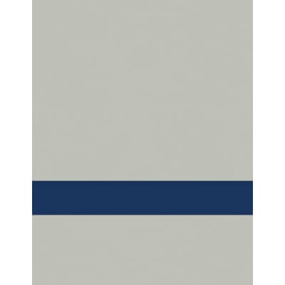 24" x 24" x 1/16" Cool Grey/Navy Matte Duets Rotary Indoor Plastic