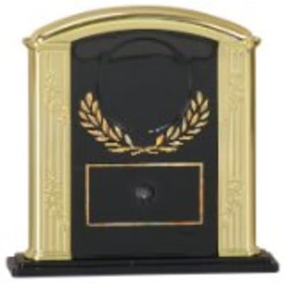 6" Black Roman Column Award