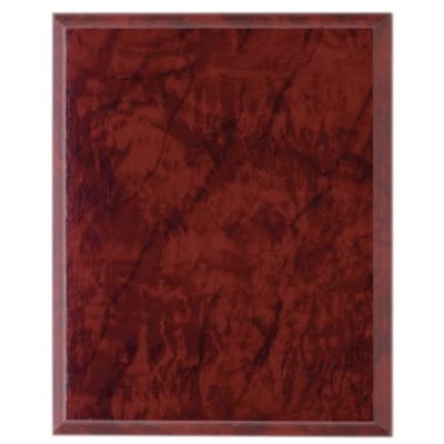 12" x 15" Ruby Marble Finish Plaque