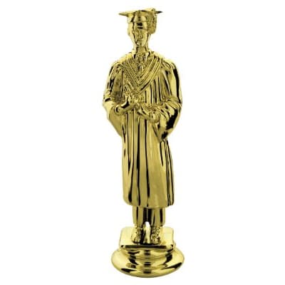 5" Male Graduate Figure