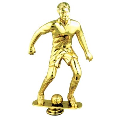 9" Male Soccer Figure