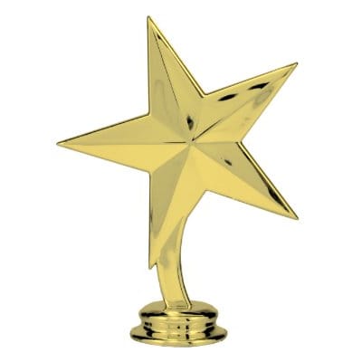 4 3/4" Gold Star Figure