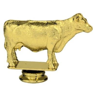 3 1/2" Angus Cow Figure