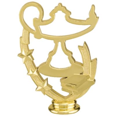 5 1/2" Lamp of Knowledge Profile Figure