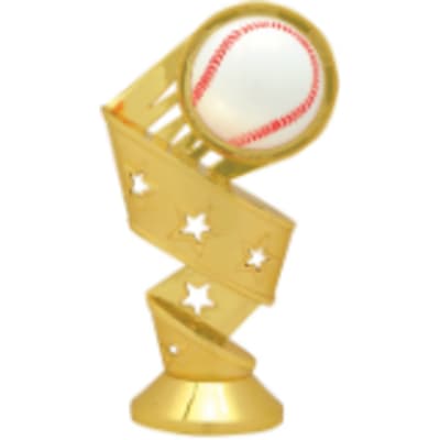 5 1/2" Baseball 3D Twist Figure