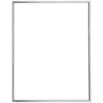 7" x 9" Silver Self-Adhesive Slide-in Frame