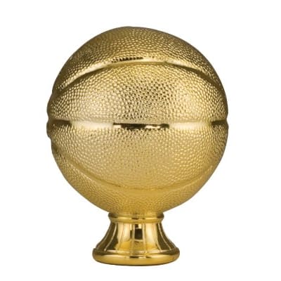 5 1/2" Gold Basketball Resin