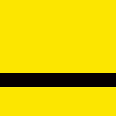 24" x 48" x 1/16" Gloss-Brushed Yellow/Black Satin Rotary Engravable Plastic