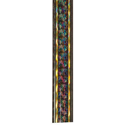 45" Black/Gold Rectangular Starlight Trophy Column