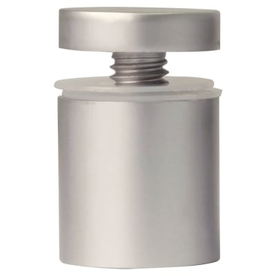 .51" x .98" Kota Pro Satin Silver Aluminum Stand-Offs PCKGD 4 PCS - PRICE BY PC