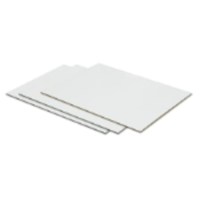 11.5" x 23.25" Gloss White Unisub Sublimatable 1-Sided FRP Sheet Stock