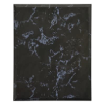 8" x 10" Value Black Marble Finish Plaque