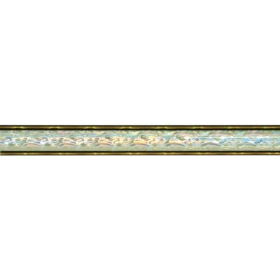 45" Silver/Gold Round Vapor Column