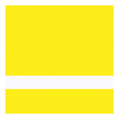 24" x 24" x 1/16" Clear/Yellow Duets Reverse Ultimates
