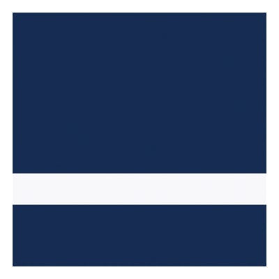 12" x 24" x 1/16" Denim Blue/White Duets Ultimates