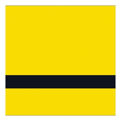 24" x 24" x 1/8" Safety Yellow/Black Duets Ultimates