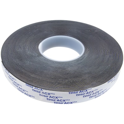 ACX Plus High Adhesion 1" x 27 YD Black Acrylic Foam Tape