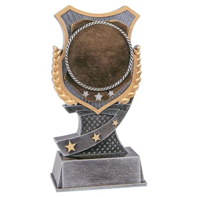 6" Shield Award 2" Insert Holder
