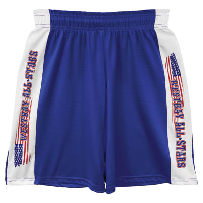 Royal Blue Adult Subli-Tru Shorts XL