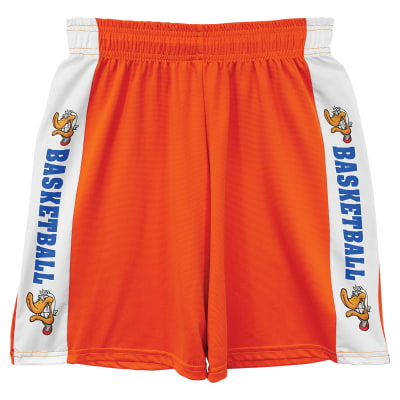 Orange Adult Subli-Tru Shorts Large