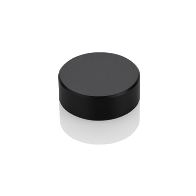.87" Diameter Black Screw Cap Stand Offs PCKGD 4 PCS-PRICE BY PC