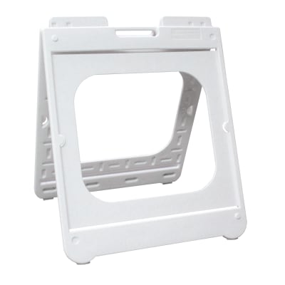 White 24" x 24" SimpoSquare 24