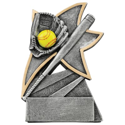 5 1/2" Softball Jazz Star Resin