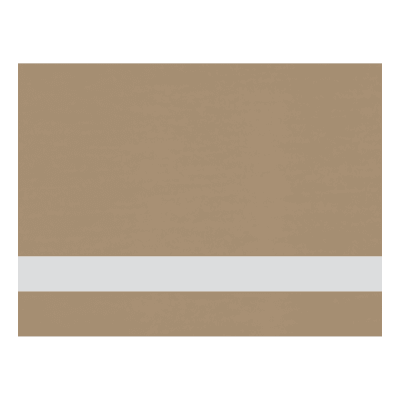 24" x 48" x .025" Satin Gold Aluminum, Style ALUM321F
