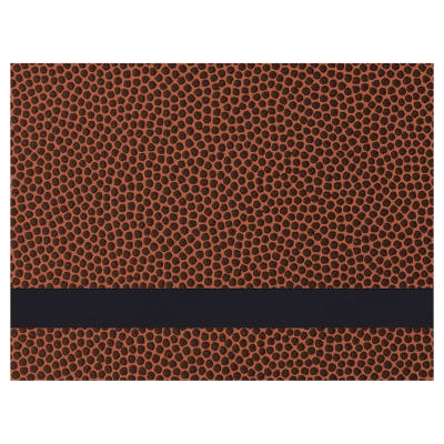 12" x 24" Football Laserable Leatherette Sheet Stock with Kota Pro Adhesive
