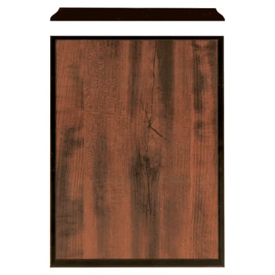 7" x 9" Walnut Finish Plaque with Black Edge