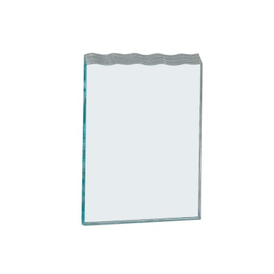 4" x 6 1/2" Tidal Series Jade Acrylic Award Upright Only