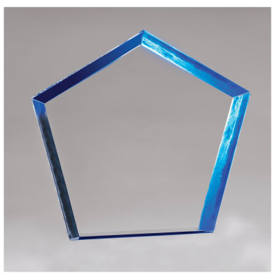 8" Diamond Series Acrylic Award-Upright Only