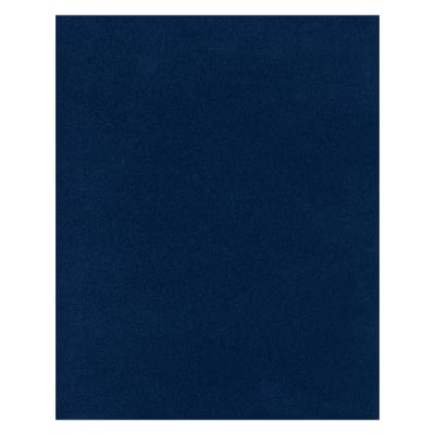 8" x 10" Blue Velour Backing