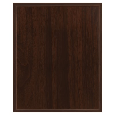 5" x 7" Mahogany Finish Plaque