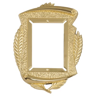 8 5/8" x 12" Large Metal Gold Scroll Frame