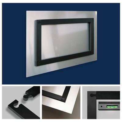 24 x 24 Photo 4-Way French Cleat Hanging System