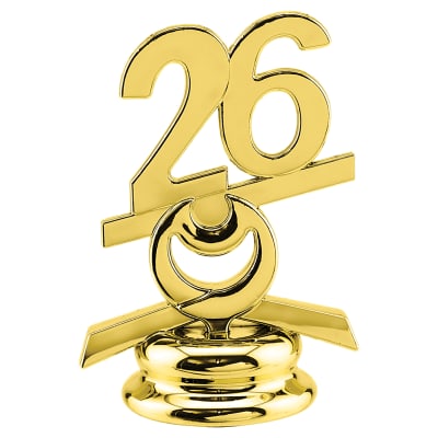 2 1/2" Gold 26 Circle Trim