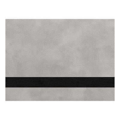 12" x 24" Light Gray Premier Laserable Leatherette Sheet Stock with Kota Pro Adhesive - Creekside Collection